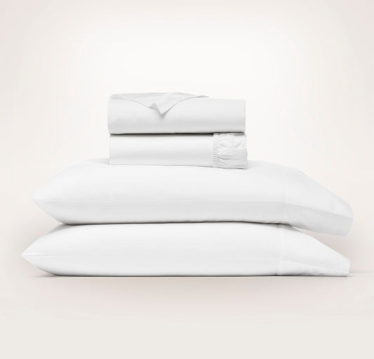 Signature Hemmed Sheet Set White