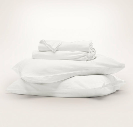 Signature Vintage Washed Sheet Set Vintage White