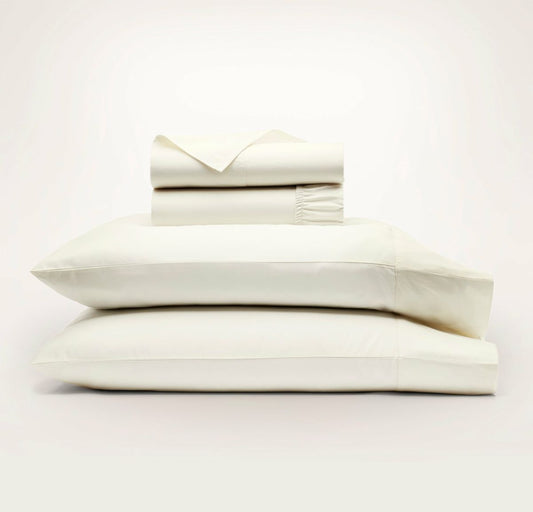Signature Hemmed Sheet Set Cream