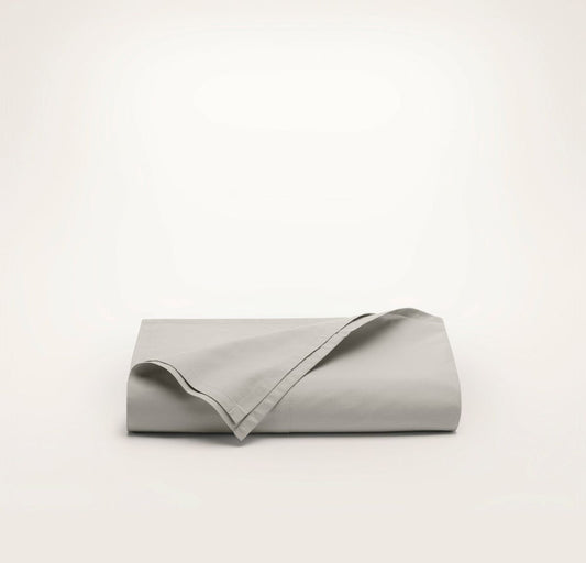 Signature Hemmed Flat Sheet Pewter