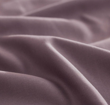Cooling Percale Sheet Set Plum