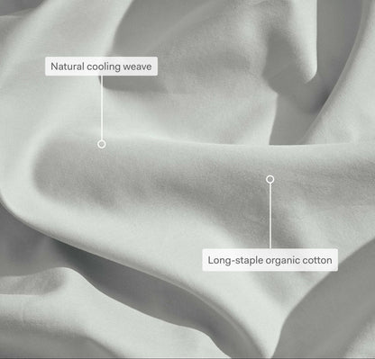 Cooling Percale Sheet Set Plum