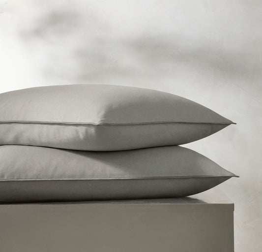 Reserve Down Comforter Sham Pewter
