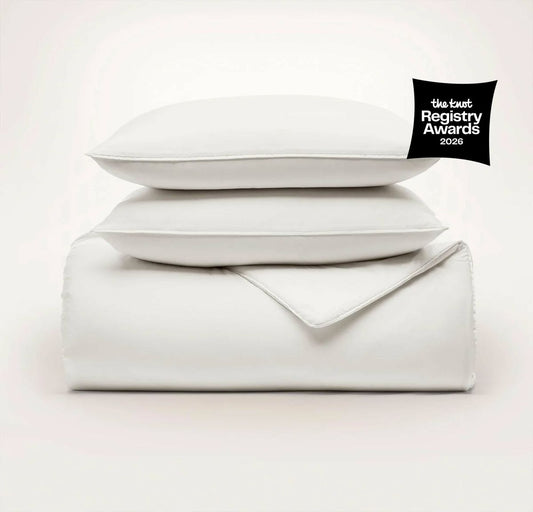 Signature Comforter Set White