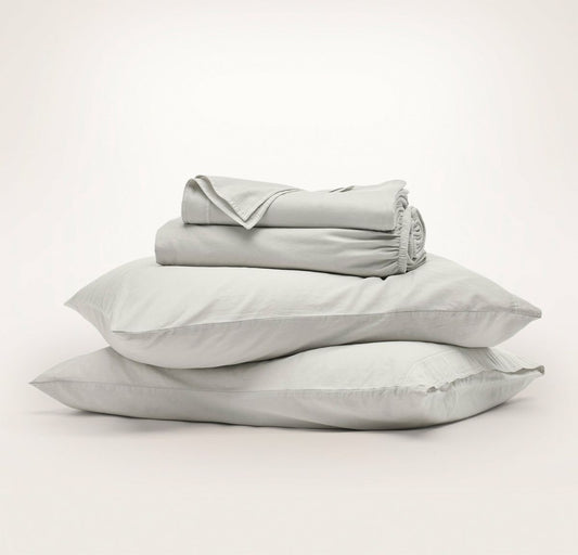 Signature Vintage Washed Sheet Set Vintage Mist
