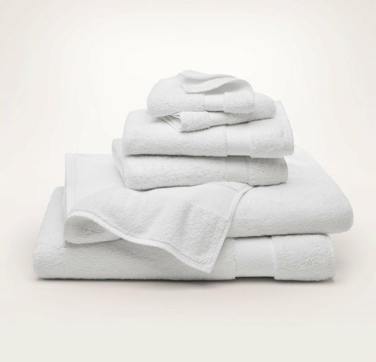 Plush Bath Sheet Set White