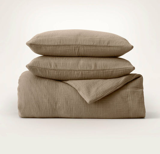 Dream Duvet Set Walnut