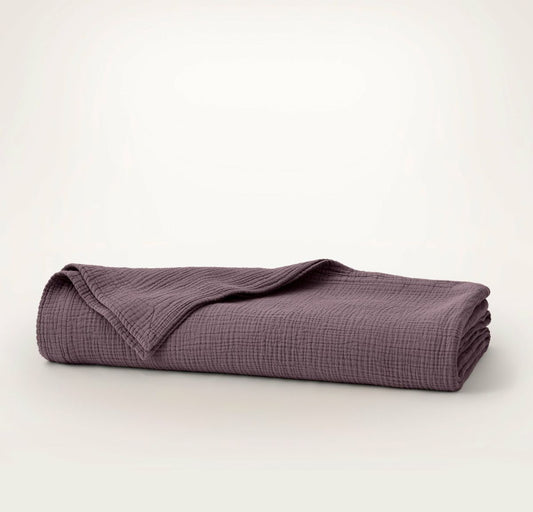 Dream Bed Blanket Plum