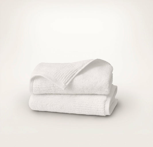Turkish Ultra Plush Hand Towels (Pair) White