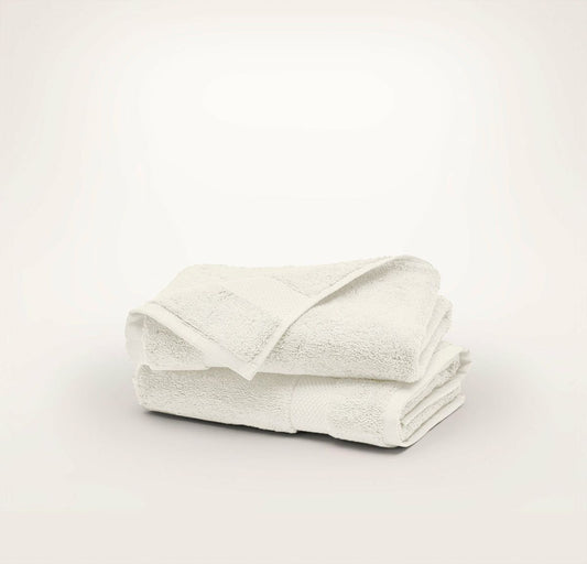 Plush Hand Towels (Pair) Cream